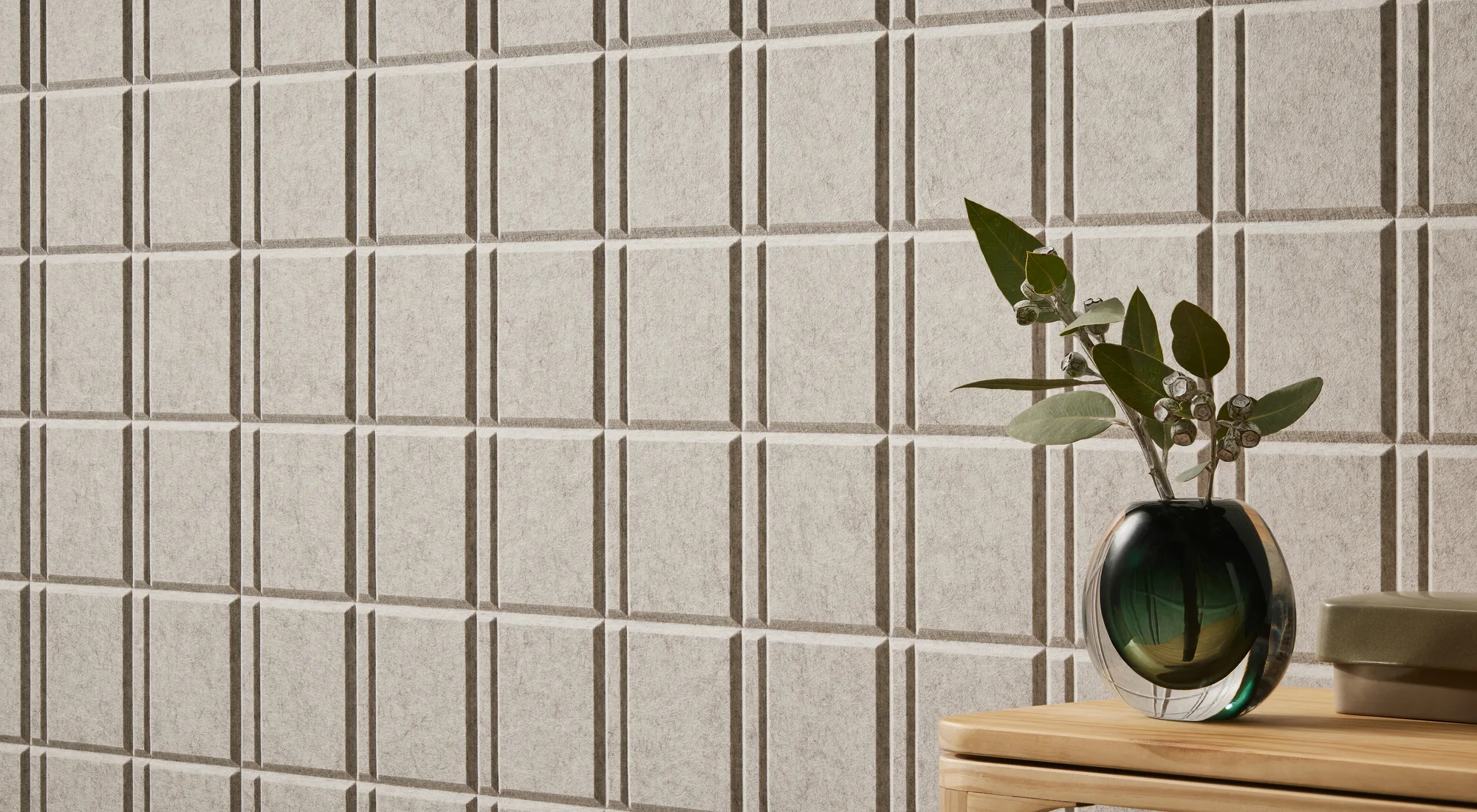 Echopanel Isle installed in a modern interior