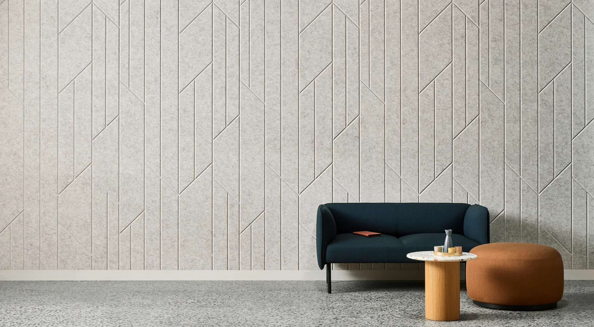 Echopanel Mosaic installed in a modern interior