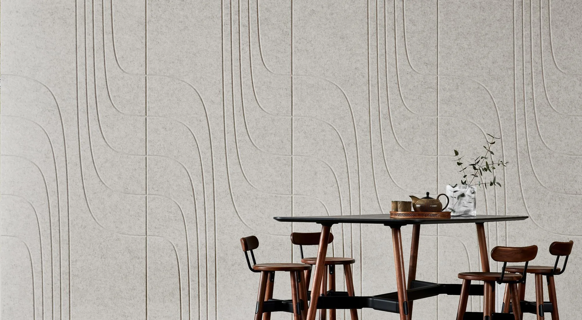 Echopanel Ohm installed in a modern interior